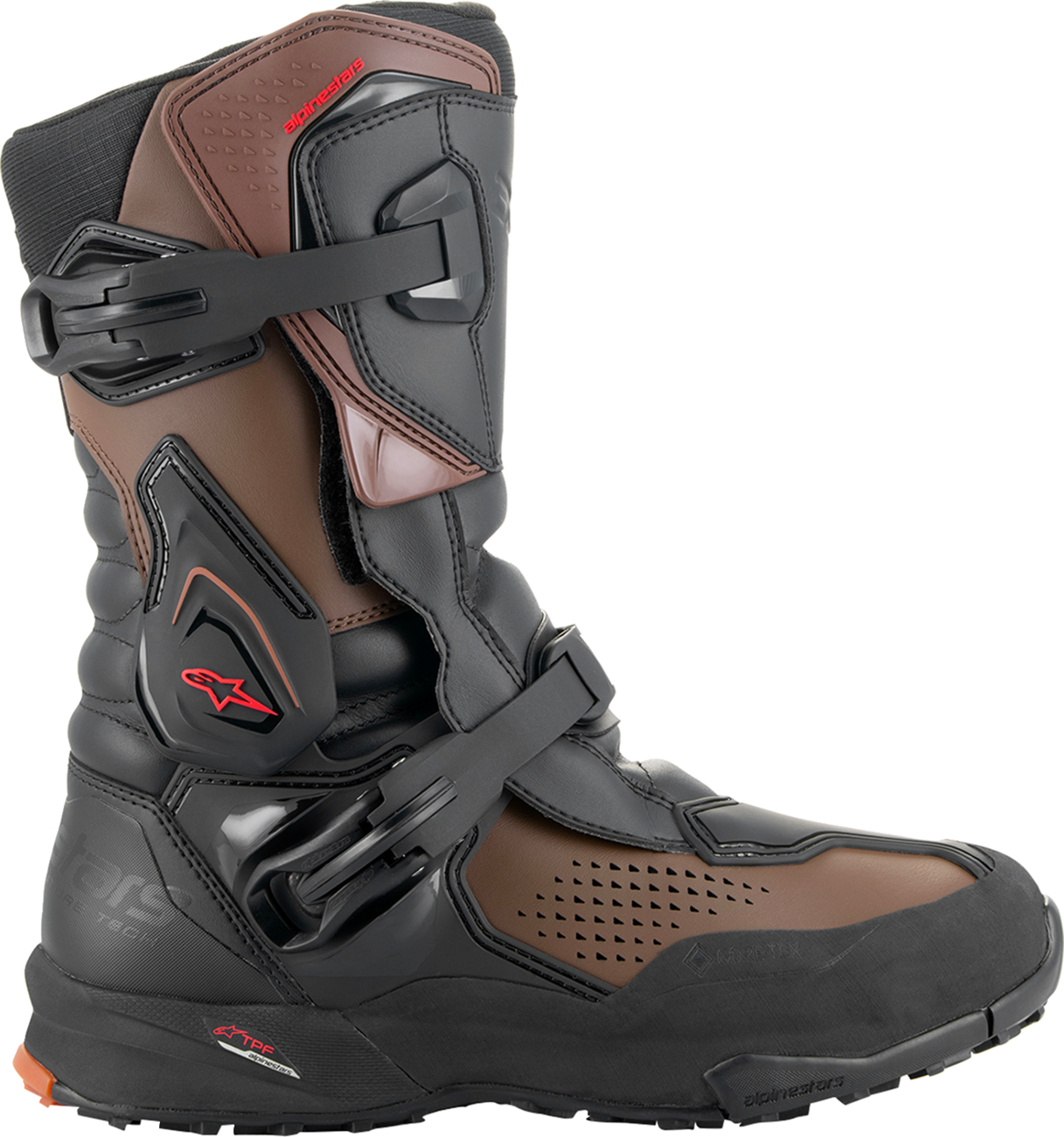Alpinestars XT-8 Gore-Tex® Adventure Enduro Boots – Black/Brown, US 10.5 / EU 45