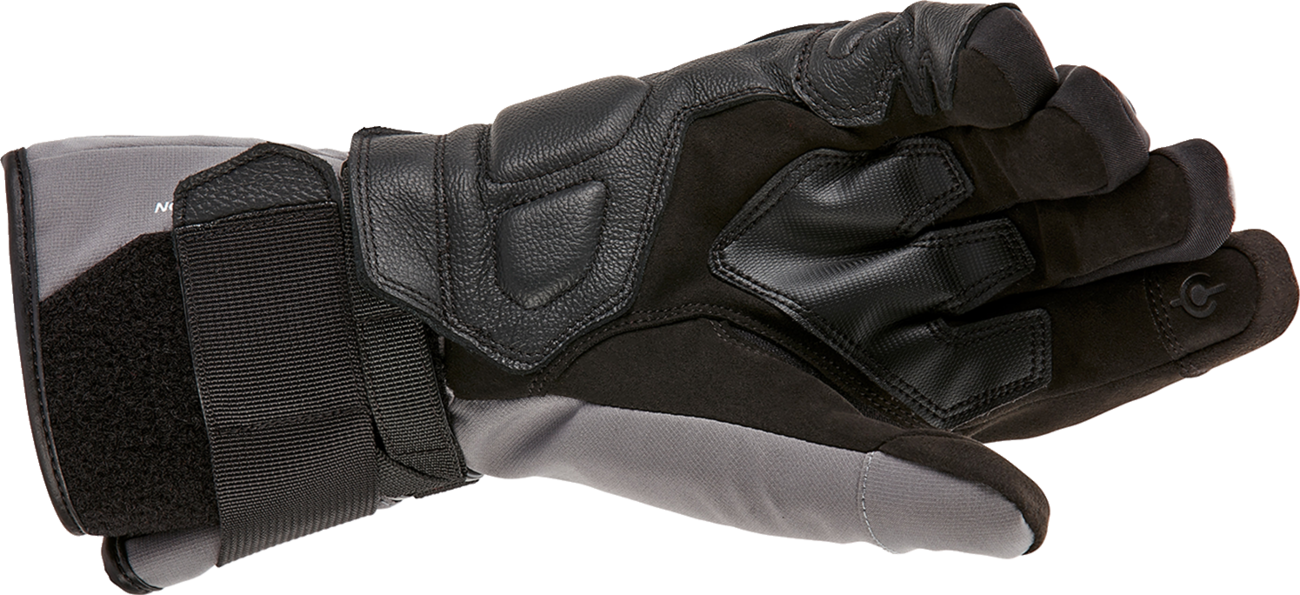 Alpinestars W-7 V2 Drystar® Winter Motorcycle Gloves - Black/Dark Gray, Large