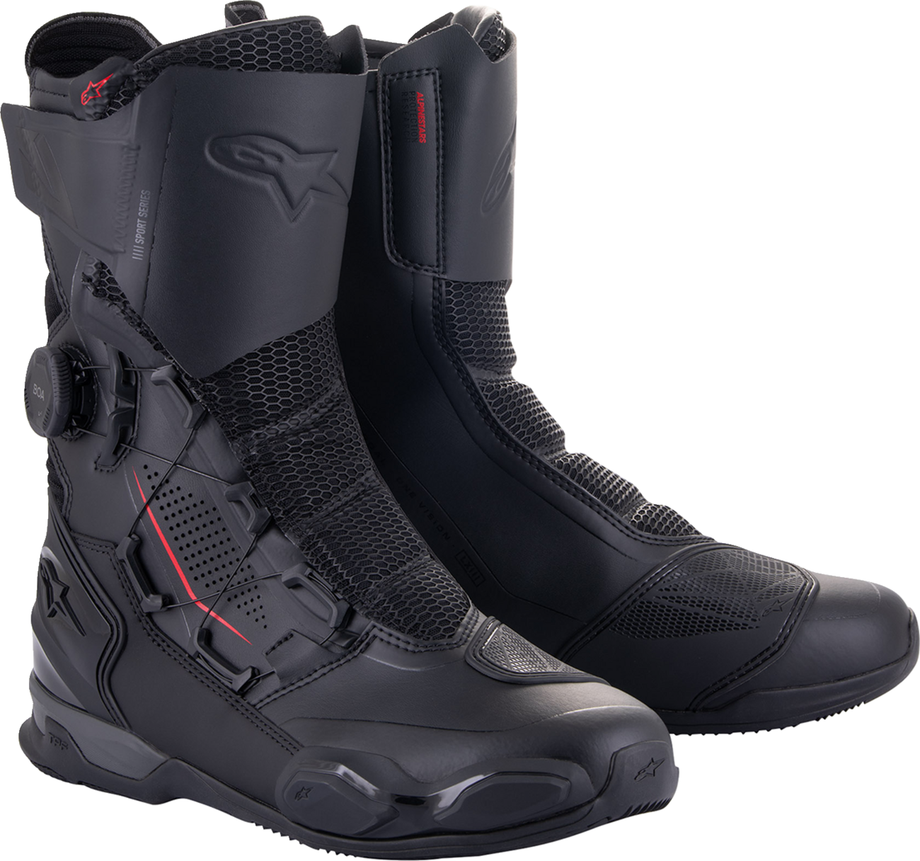 Alpinestars SP-X BOA Boots - Black EU 43 - Sport Touring Motorcycle Footwear