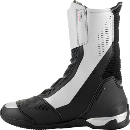 Alpinestars SP-X BOA Motorcycle Boots - Black and Silver, EU Size 42