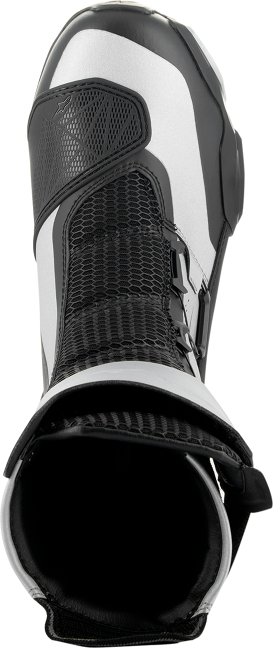 Alpinestars SP-X BOA Motorcycle Boots - Black and Silver, EU Size 42
