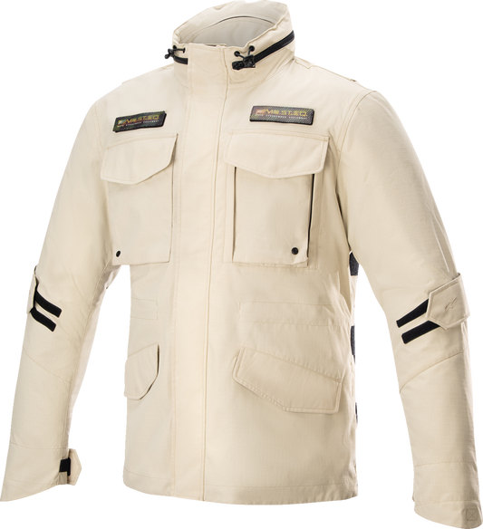 Alpinestars MSE Field Jacket - Tan Small | Lightweight Waterproof Multi-Season Urban Riding Jacket