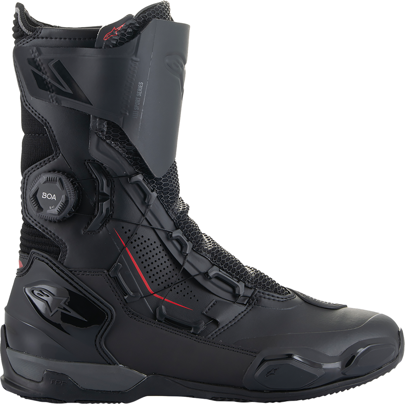 Alpinestars SP-X BOA Boots – Sport Riding and Touring Footwear for Men, Black, EU 45