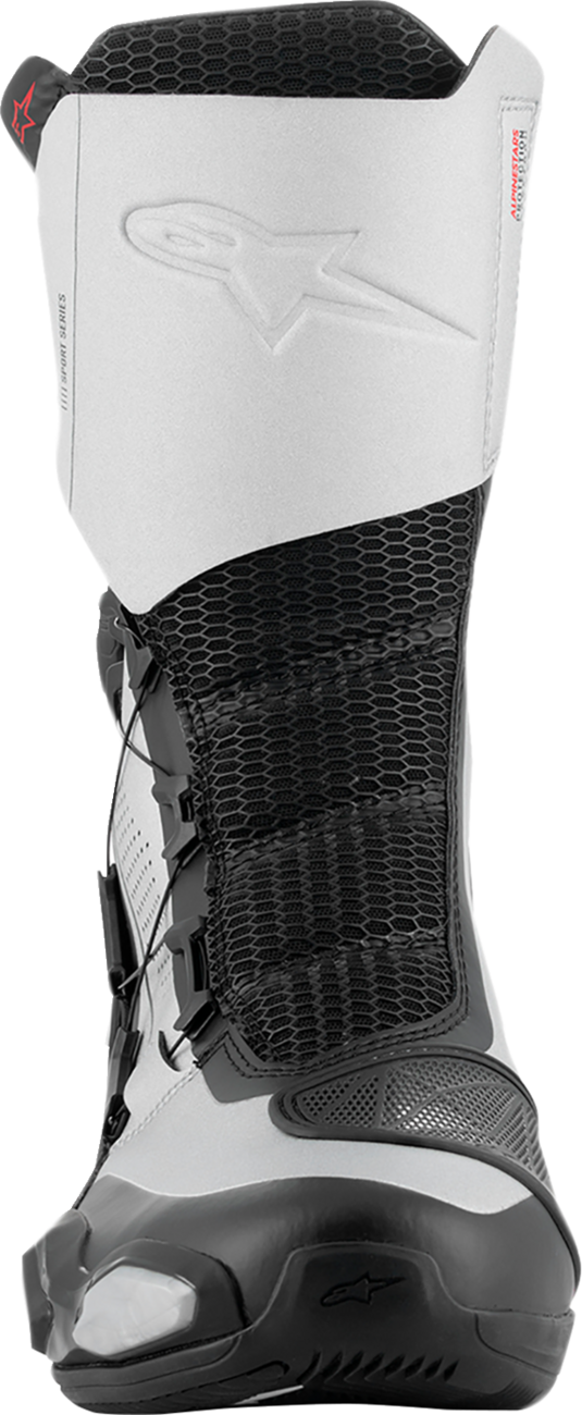 Alpinestars SP-X Boa Boots Black/Silver EU 40 – Sport Riding and Touring Footwear