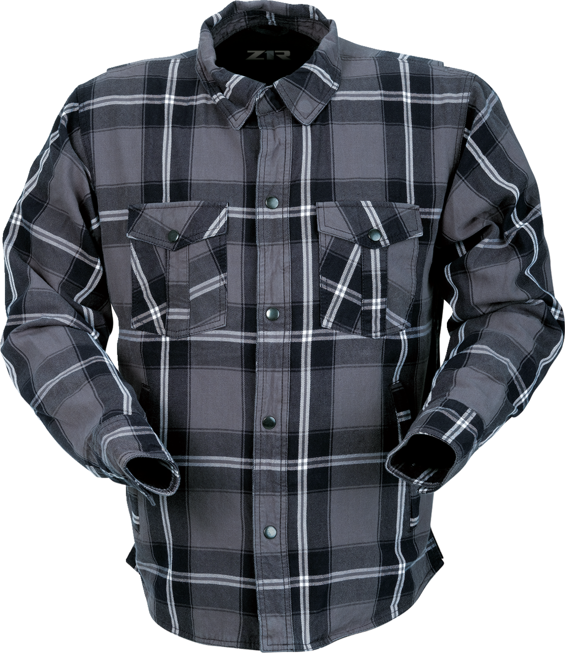 Z1R Ashwood Flannel Shirt in Gray - Small, Part Number 3040-3285