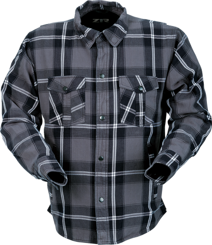 Z1R Ashwood Flannel Jacket 3XL with Aramid Fiber Reinforcement and Concealed Carry Pockets