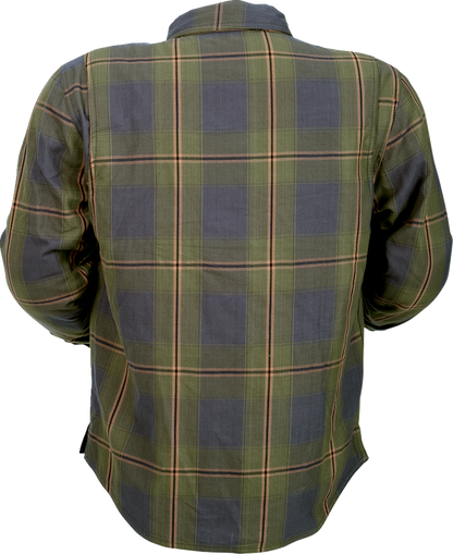 Z1R Ashwood Flannel Jacket in Olive - 2XL (Part No. 3040-3305)