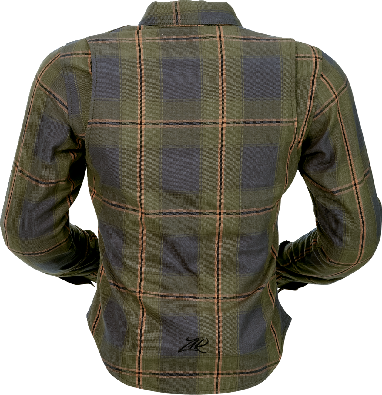 Z1R Women's Ashwood Flannel Jacket - Olive, Part Number 3041-0687