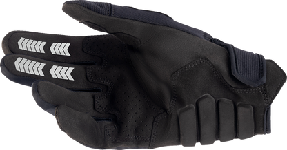 Alpinestars Techdura Gloves - Black Medium (Part Number 3564524-10-M)