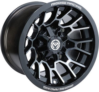 Moose Offroad 24x7 Black Wheel - Part 24147110GBMF54 for Front and Rear Use