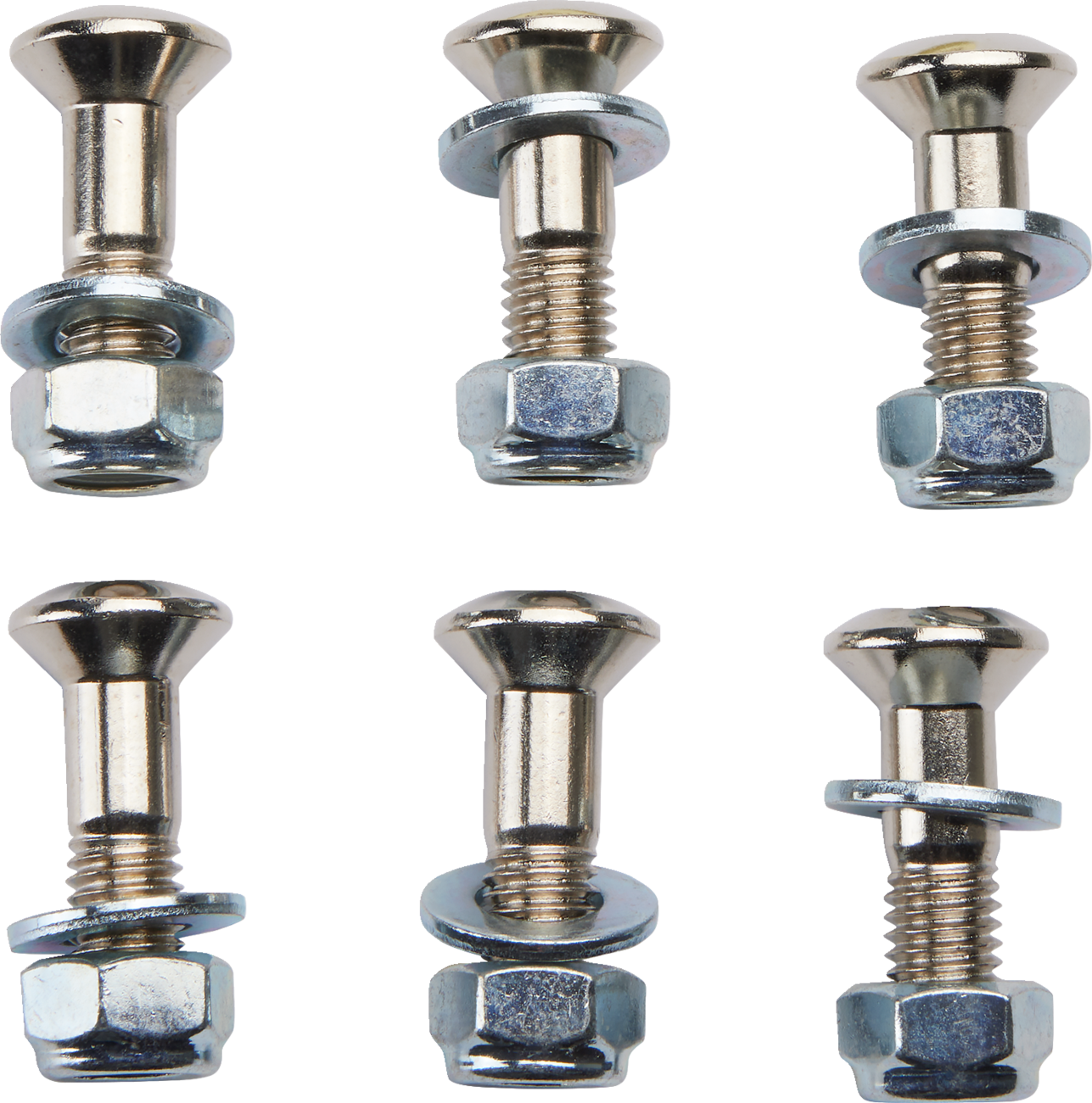 Moose Offroad M8 x 30mm Sprocket Bolts with Nuts and Washers for Kawasaki - 6 Pack (Part #039-6477)