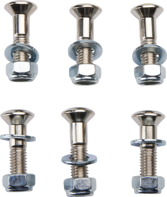 Moose Offroad M8 x 34mm Sprocket Bolts with Nuts and Washers - Yamaha O39-6478, 6 Pack