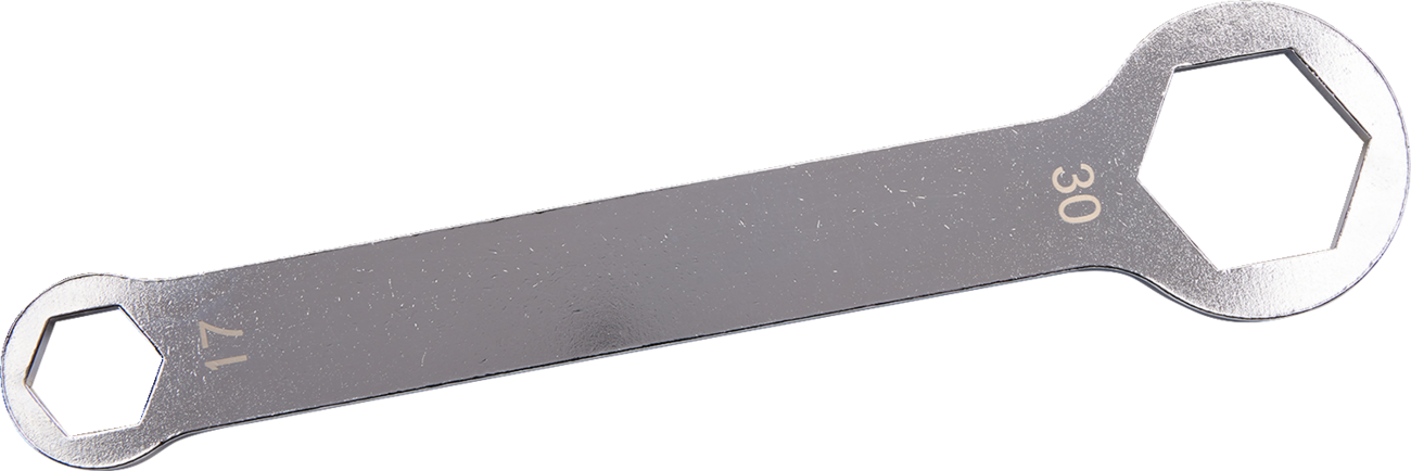 MOOSE OFFROAD Rider's Box End Wrench - 17 mm & 30 mm - Part O15-6C49