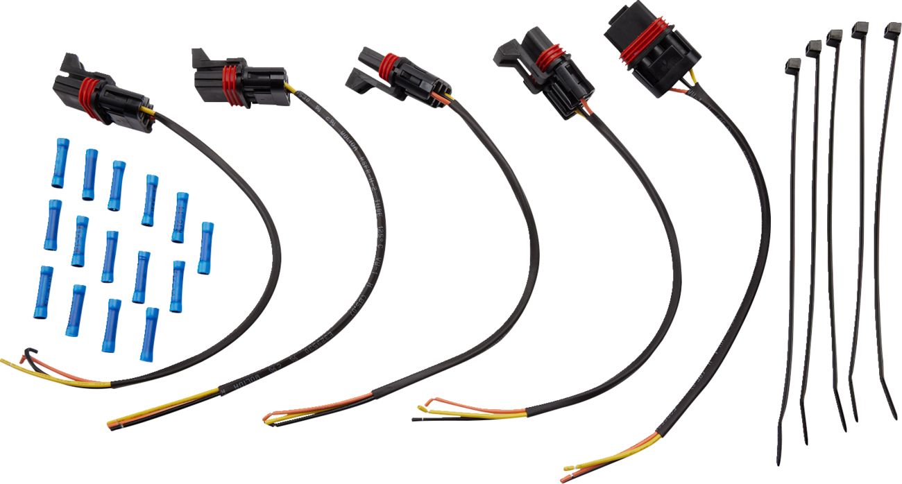 MOOSE OFFROAD Pulse Busbar Pigtail Harness - 5 Pack for Polaris 100-2336-5-PU