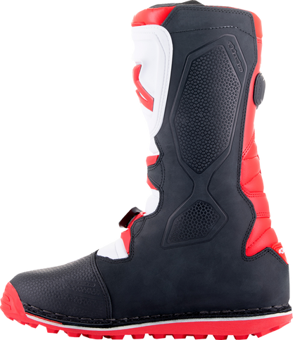 Alpinestars Tech-T Boots - Red/Black/White, US 8 / EU 42 - Model 2004017-3016-8