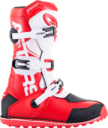 Alpinestars Tech-T Boots - Red/Black/White, US 8 / EU 42 - Model 2004017-3016-8
