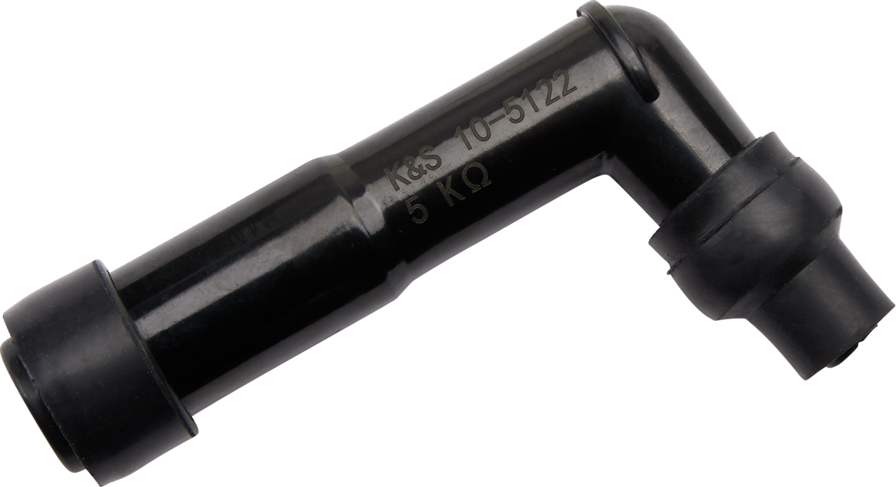 Moose Offroad 10-M5122 Spark Plug Resistor Cover with 102° Elbow for Enhanced Performance