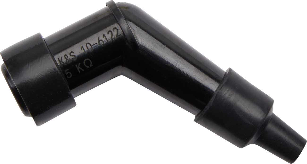 MOOSE OFFROAD Spark Plug Resistor Cover 10-M6122 - 120° Elbow Short Type