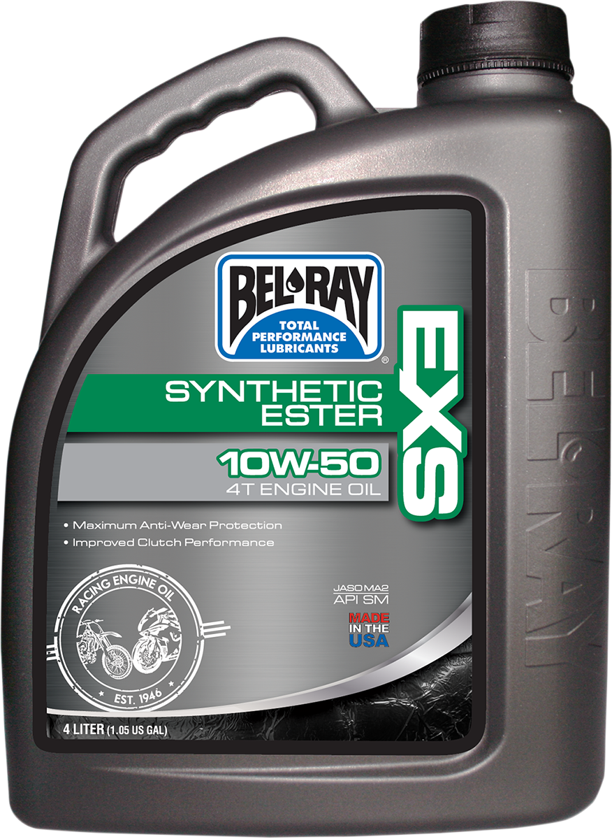 BEL-RAY EXS Synthetic 4T Oil 10W-50 - 4L | Part Number 99160-B4LW