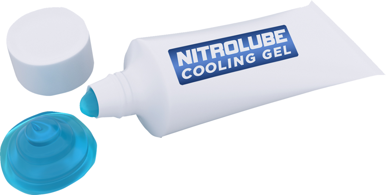 Nitromousse NMLUBE 85 Cooling Gel – 3 oz High-Performance Silicone Lubricant for Nitromousse Rims