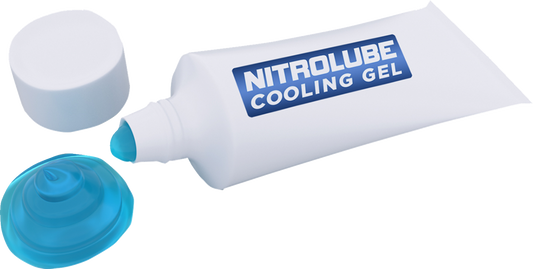 Nitromousse NMLUBE 85 Cooling Gel – 3 oz High-Performance Silicone Lubricant for Nitromousse Rims