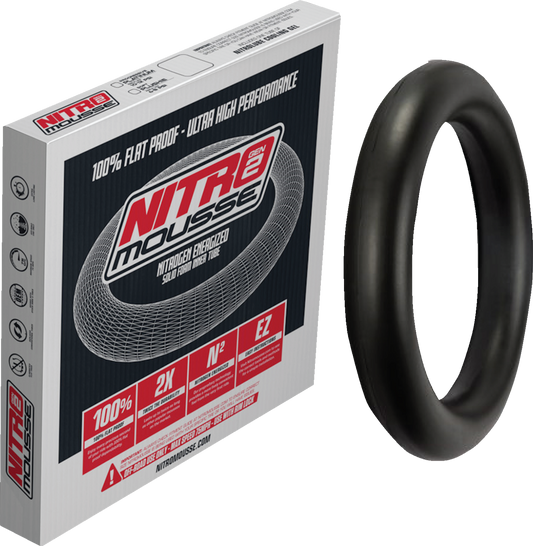 NITROMOUSSE Plushie Soft Foam Mousse Tube for 140/80-18 Tires, Part NMS18-325