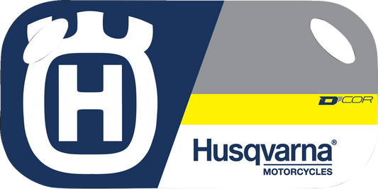 D'COR Visuals Husqvarna Pit Board Model 60-60-170 for Race Communication