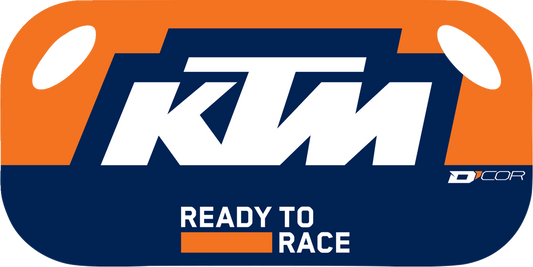 D'COR Visuals KTM Pit Board 60-60-130 for Race Communication