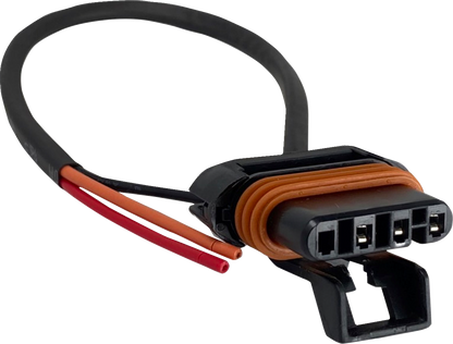 Moose Offroad Polaris Taillight Pigtail Harness (Part Number 100-1397-PU)