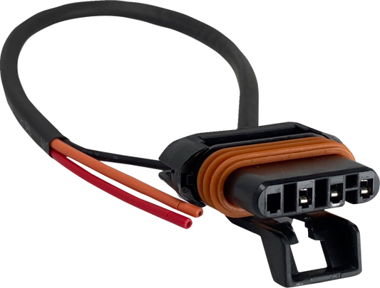 Moose Offroad Polaris Taillight Pigtail Harness (Part Number 100-1397-PU)