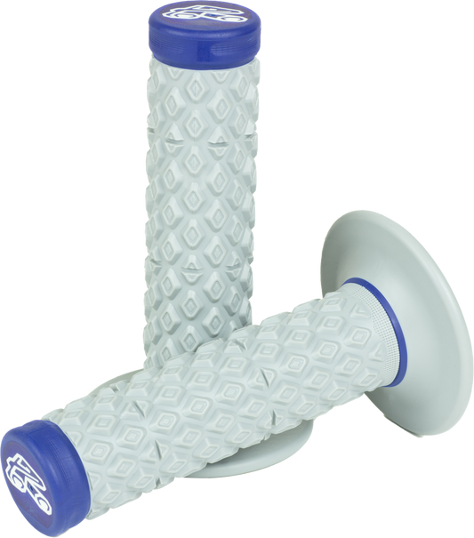 Renthal MX Dual Grips G206 – Comfort Soft/Firm with Blue Finish