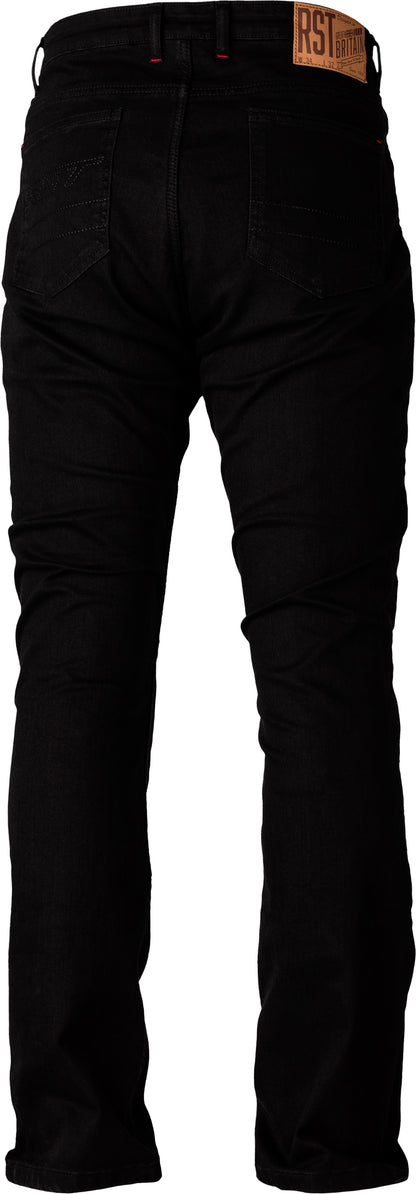 RST 103038BLK-38 Straight Leg 2X Men's Black Jeans