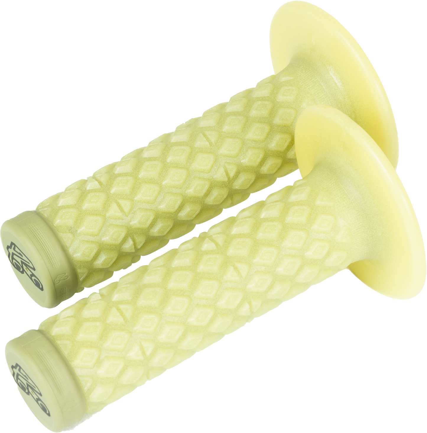 Renthal MX R-Works Dual Grips - Comfort with Ergo Diamond Vibration Dampers - Part G196