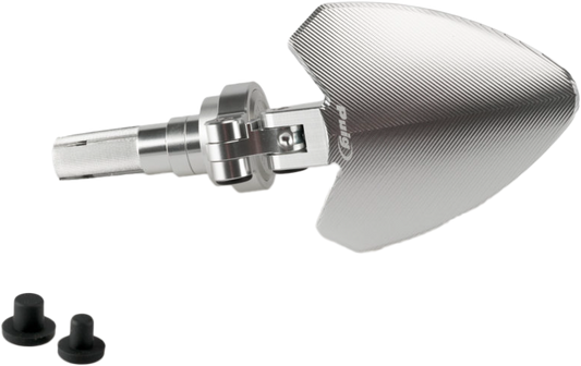 Handlebar end folding mirrors