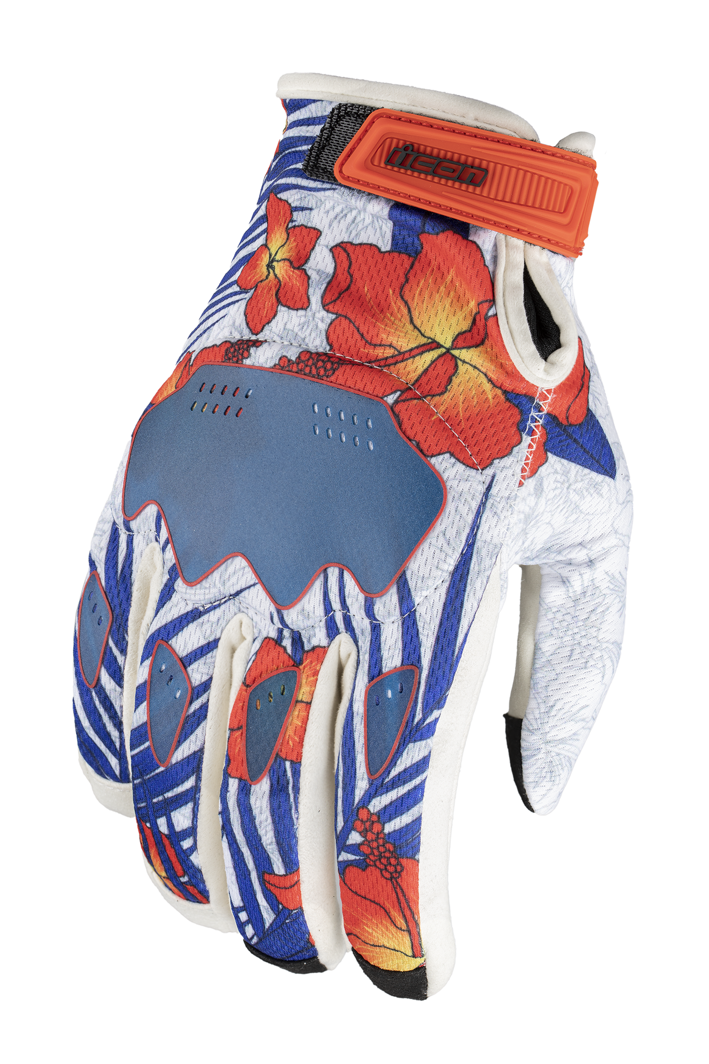 ICON Hooligan Kaonohi™ Gloves 3XL - White, Part #3301-4789