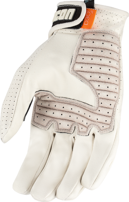 ICON Airform Slabtown™ Motorcycle Gloves - White - Small (Part No. 33014809)