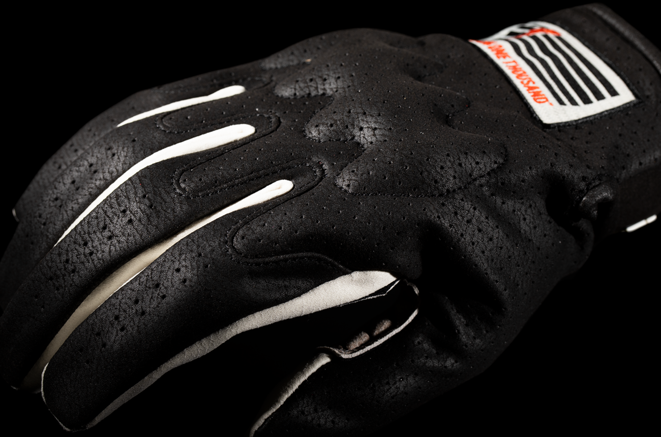 ICON Airform Slabtown™ Gloves - Black - XL | Motorcycle Riding Gloves with D3O® Knuckle Protection