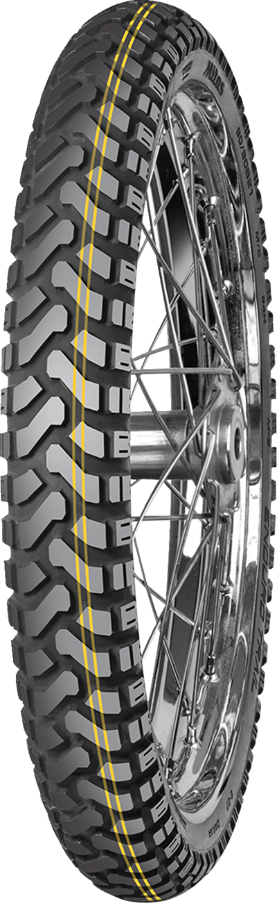 MITAS Enduro Trail Dakar Front Tire 90/90B21 - 3.00B21 54H for Dual Sport and Adventure Motorcycles