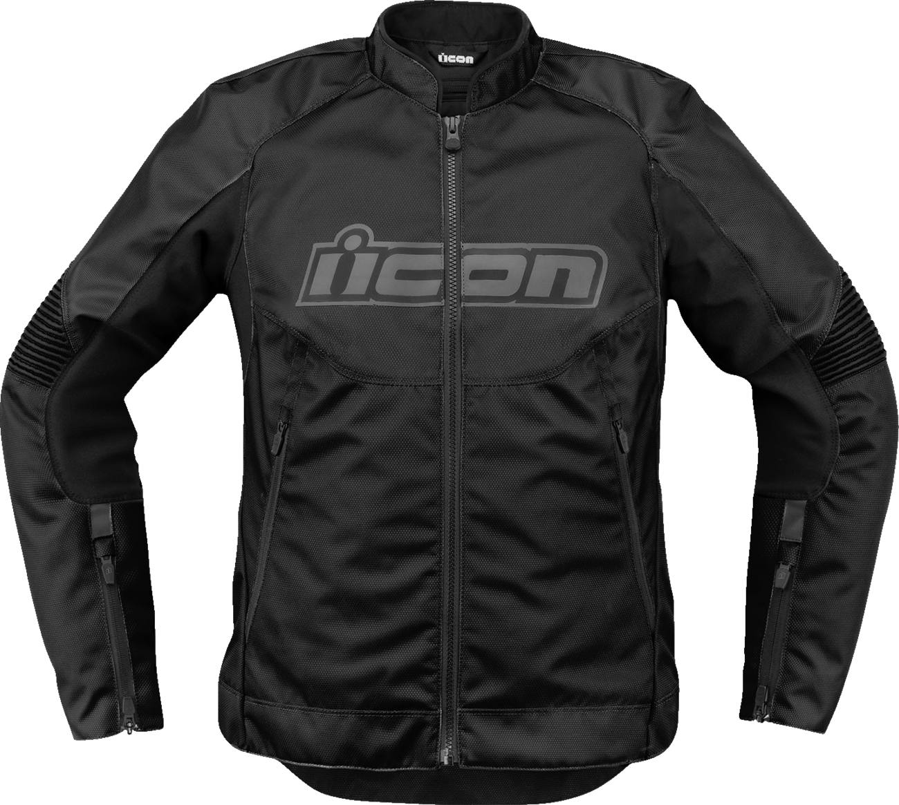 ICON Women's Overlord3™ Motorcycle Jacket - Black, Size XS
