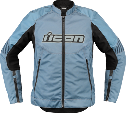 ICON Women's Overlord3™ Jacket - Blue, XS - Sport Fit with D3O® Impact Protectors