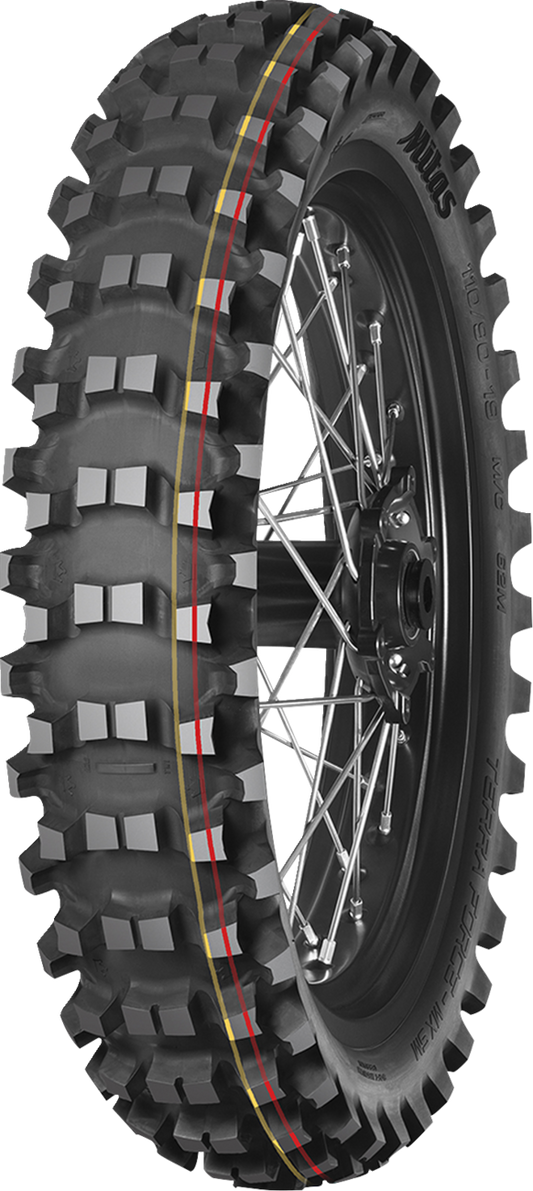 MITAS Terra Force-MX SM Rear Tire 120/80-19 for Motocross Soft to Medium Terrain