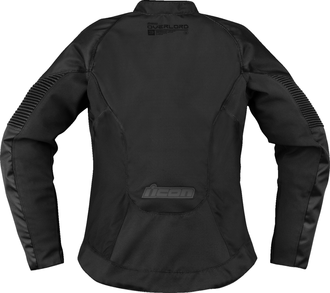 ICON Women's Overlord3™ Motorcycle Jacket - Black, Size XS