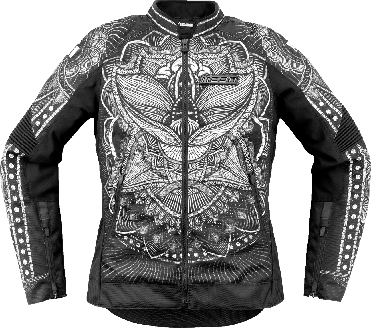 ICON Women's Overlord3 Noble™ Jacket in Black (Part Number 28221603)