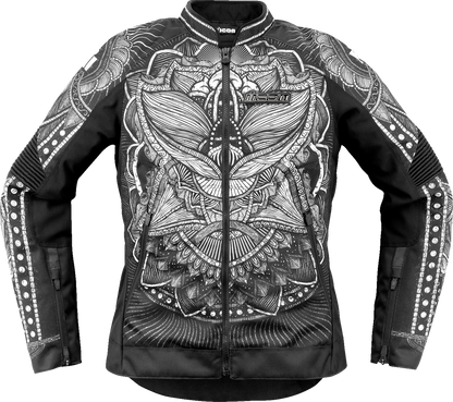 ICON Women's Overlord3 Noble™ Jacket in Black (Part Number 28221603)