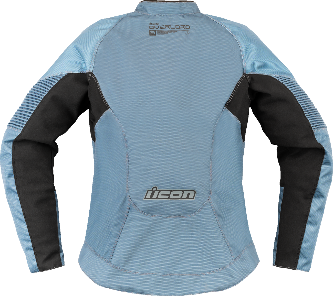 ICON Women's Overlord3™ Jacket - Blue, XS - Sport Fit with D3O® Impact Protectors