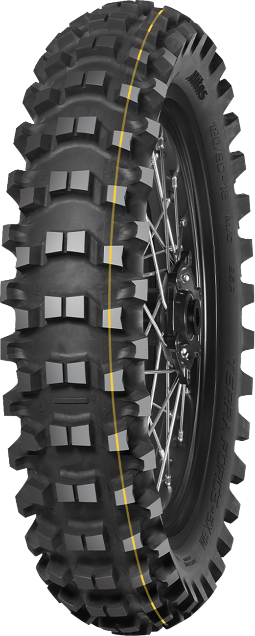MITAS Terra Force-EX SM Super Rear Motorcycle Tire 120/90-18 65R for Off-Road and Dual Sport Use