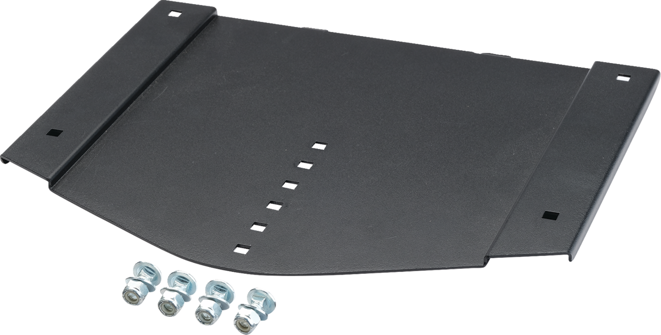 MOOSE OFFROAD Adventure Bike Rack Mounting Plate PFD1318PF – 8 x 14 Inches, Universal Fit