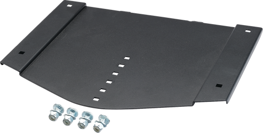 MOOSE OFFROAD Adventure Bike Rack Mounting Plate PFD1318PF – 8 x 14 Inches, Universal Fit