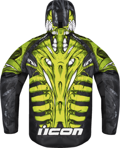 ICON Airform Manik'r™ Green Motorcycle Jacket - Size XL