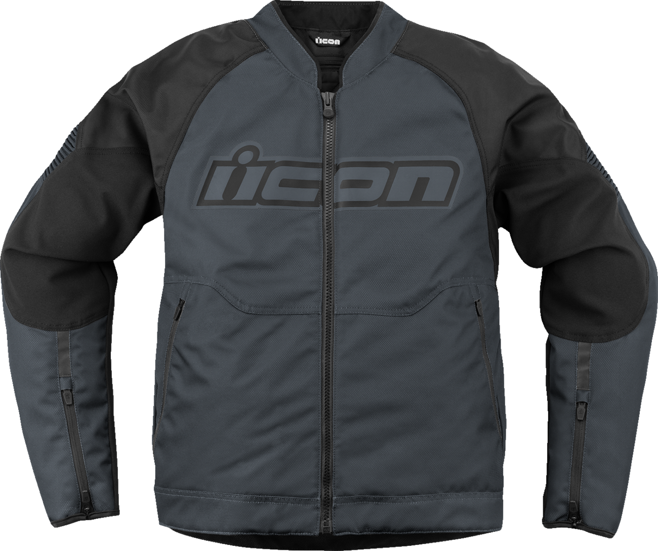 ICON Overlord3™ Slate Motorcycle Jacket - Small with D3O® Impact Protectors and Removable Insulated Liner